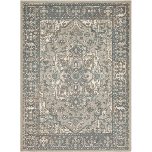 Charlton Home Maidenhead Oriental Charcoal Area Rug & Reviews Wayfair